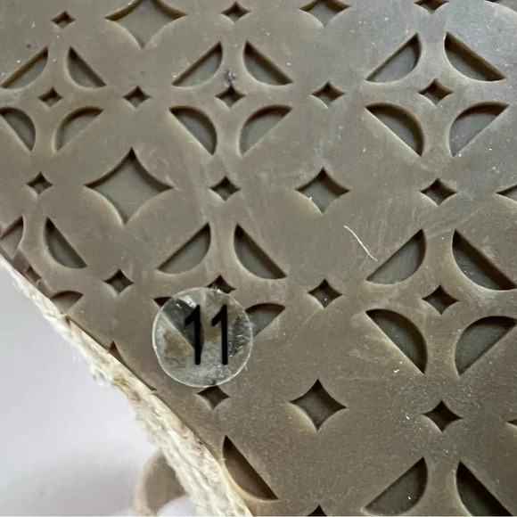 Fossil Women’s Wedge Espadrille Sandals Size 11 Boho - Picture 12 of 14